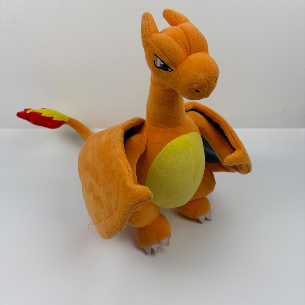 Jazwares Pokemon Charizard Plush 12" Stuffed Animal Toy 2022 Nintendo Game Freak